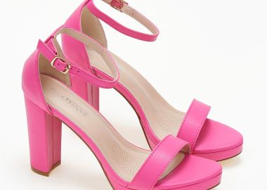 Πέδιλα με λεπτή φιάπα - Φούξια - Issue - 