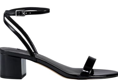 Πέδιλα Nine West Allora3 Λουστρίνι ALLORA3 01 LUX-001 Γυναικείο - Nine West - 