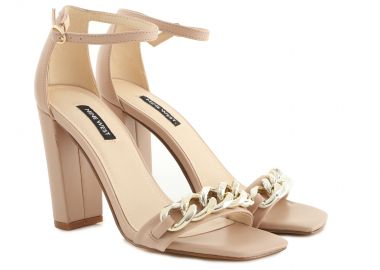 Πέδιλα Nine West Mindful 3 MINDFUL3 LL-LIGHT NATURAL Γυναικείο - Nine West - 