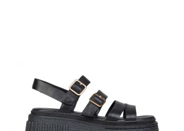 Πέδιλα-Σανδάλια γυναικεία Clarks Μαύρο 26185888 Evamar Strap 262 - Clarks - 