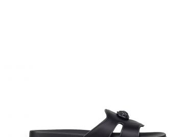 Πέδιλα-Σανδάλια γυναικεία Kurt Geiger Μαύρο 5597100609 Chelsea Cut Out Slide 262 - Kurt Geiger - 