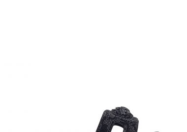 Πέδιλα-Σανδάλια γυναικεία Kurt Geiger Μαύρο 5611900609 Eagle Cut Out Flat SDL Drench 262 - Kurt Geiger - 