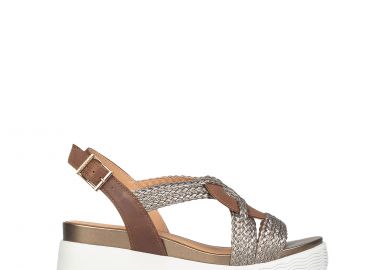 Πέδιλα-Σανδάλια γυναικεία Stonefly Καφέ Μεταλλικό 220895-CGZ Parky 24 262 - Stonefly - 