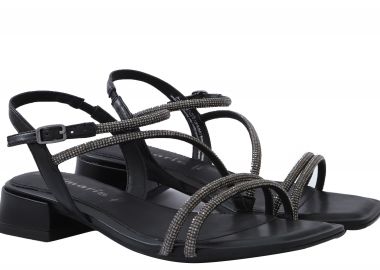 Πέδιλα Tamaris Με Χοντρό Τακούνι 1-1-28130-20-012 Γυναικείο - Tamaris - 