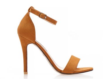 Πέδιλα ταμπά σουέτ με λεπτή φάσα και λουράκι. ΤΑΜΠΑ - Tsoukalas - 