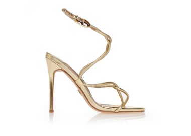 Πέδιλα TSOUKALAS χρυσά με ιδιαίτερα λουράκια ΧΡΥΣΟ - Tsoukalas - 