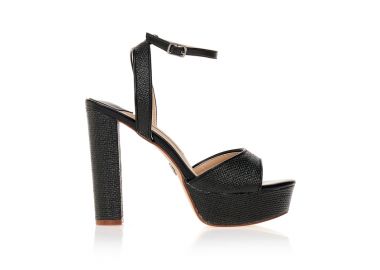 Πέδιλα TSOUKALAS μαύρα με φιάπα ΜΑΥΡΟ - Tsoukalas - 