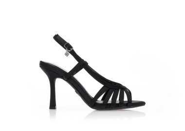 Πέδιλα TSOUKALAS μαύρα με λουράκια ΜΑΥΡΟ - Tsoukalas - 