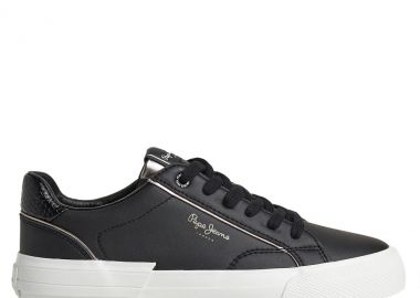 PEPE JEANS Allen Low Sneaker 36-41 - ΜΑΥΡΟ - Pepe Jeans - 