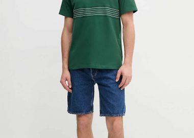 Pepe Jeans ανδρική denim βερμούδα Loose Fit - PM801176IC9 Denim Blue - PEPE JEANS - 