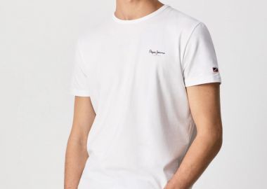 Pepe Jeans ανδρικό T-shirt με logo print ''Original