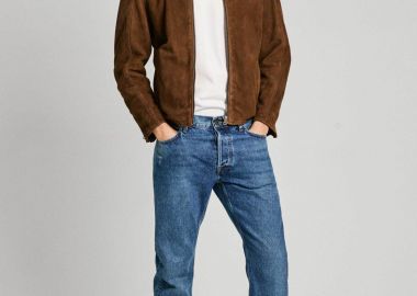 Pepe Jeans ανδρικό τζιν παντελόνι πεντάτσεπο Straight Fit (L32) - PM207394HW42 Denim Blue - PEPE JEANS - 