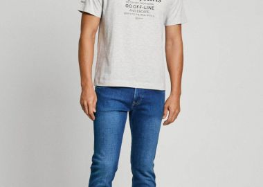 Pepe Jeans ανδρικό τζιν παντελόνι πεντάτσεπο Straight Fit 