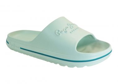 Pepe Jeans BEACH SLIDE UNISEX Παντόφλες PLS70131-604 Πράσινο - Pepe jeans - 