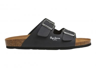 Pepe Jeans BIO M DOUBLE ΣΑΝΔΑΛΙ ΑΝΔΡΙΚΟ PMS80003-999 Μαύρο - Pepe jeans - 