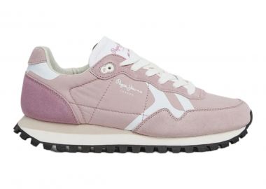 Pepe jeans BRIT-ON PRINT Sneakers Γυναικεία Παπούτσια PLS40013-404 Μωβ - Pepe jeans - 