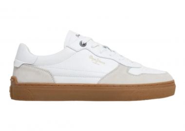 Pepe jeans CAMDEN ONE Μ Sneakers Ανδρικά Παπούτσια PMS00018-803 Λευκό - Pepe jeans - 