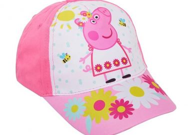 Peppa Pig παιδικό καπέλο μπέιζμπολ 52 cm Ροζ - Peppa Pig - 
