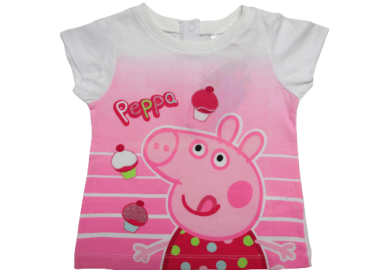 PEPPA PIG ΠΑΙΔΙΚΟ T-SHIRT 0429 - λευκό ΛΕΥΚΟ - OEM - 