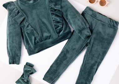 ΠΕΤΡΟΛ ΒΕΛΟΥΔΙΝΟ ΣΕΤ 3 ΤΕΜΑΧΙΩΝ- MADELYN -  - 