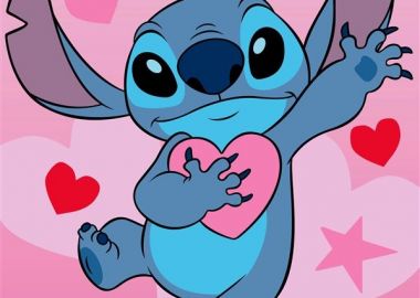 Πετσέτα Θαλάσσης Quick Dry Disney Home Lilo + Stitch 085 70X140 Baby Pink 100% Microfiber - Disney Home - 