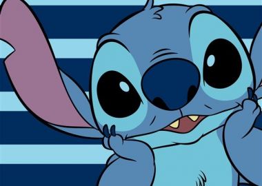 Πετσέτα Θαλάσσης Quick Dry Disney Home Lilo + Stitch 187 70X140 Dark Blue 100% Microfiber - Disney Home - 