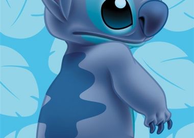 Πετσέτα Θαλάσσης Quick Dry Disney Home Lilo + Stitch 544 70X140 Sky Blue 100% Microfiber - Disney Home - 