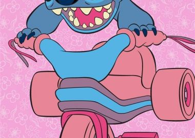 Πετσέτα Θαλάσσης Quick Dry Disney Home Lilo + Stitch 557 70X140 Pink 100% Microfiber - Disney Home - 