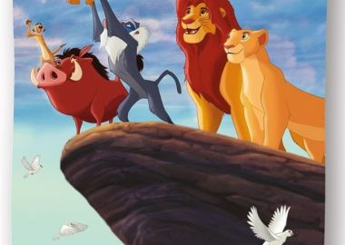 Πετσέτα Θαλάσσης Quick Dry Disney Home Lion King 101 70X140 Sky Blue 100% Microfiber - Disney Home - 