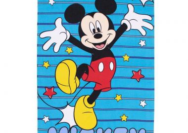 Πετσέτα Θαλάσσης Quick Dry Disney Home Mickey 23 70X140 Blue 100% Microfiber - Disney Home - 