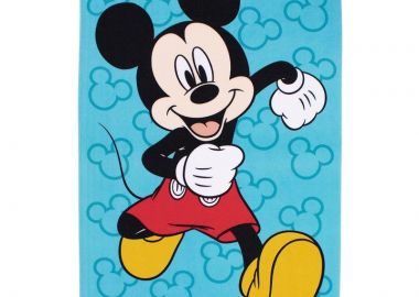 Πετσέτα Θαλάσσης Quick Dry Disney Home Mickey 71 70X140 Sky Blue 100% Microfiber - Disney Home - 
