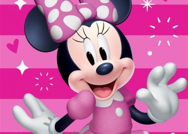 Πετσέτα Θαλάσσης Quick Dry Disney Home Minnie 181 70X140 Fuchsia-Pink 100% Microfiber - Disney Home - 