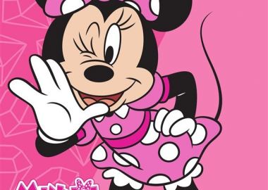 Πετσέτα Θαλάσσης Quick Dry Disney Home Minnie 269 70X140 Fuchsia-Pink 100% Microfiber - Disney Home - 