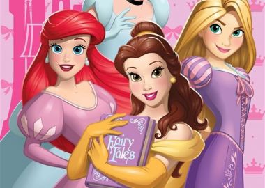 Πετσέτα Θαλάσσης Quick Dry Disney Home Princess 191 70X140 Baby Pink 100% Microfiber - Disney Home - 