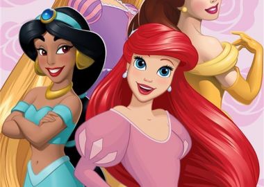Πετσέτα Θαλάσσης Quick Dry Disney Home Princess 334 70X140 Pastel Lilac 100% Microfiber - Disney Home - 