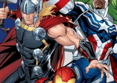 Πετσέτα Θαλάσσης Quick Dry Marvel Avengers 670 70X140 Blue 100% Microfiber - Marvel - 