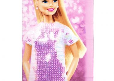 Πετσέτα Θαλάσσης Quick Dry Mattel Barbie 85 70X140 Pink 100% Microfiber - MATTEL - 