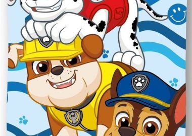 Πετσέτα Θαλάσσης Quick Dry Nickelodeon Paw Patrol 018 70X140 Sky Blue 100% Microfiber - Nickelodeon - 