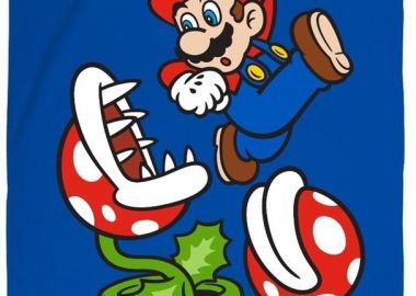 Πετσέτα Θαλάσσης Quick Dry Nintendo Super Mario 167 70X140 Dark Blue 100% Microfiber - Nintendo - 