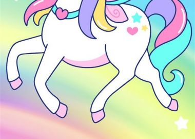 Πετσέτα Θαλάσσης Quick Dry Unicorn 458 70X140 Multi 100% Microfiber - Dimcol - 