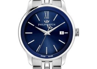 PHILIP WATCH Anniversary Swiss Made - R8253150040, Silver case with Stainless Steel Bracelet - Philip Watch - 