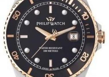 PHILIP WATCH Caribe Swiss Made - R8253597079, Silver case with Stainless Steel Bracelet - Philip Watch - 