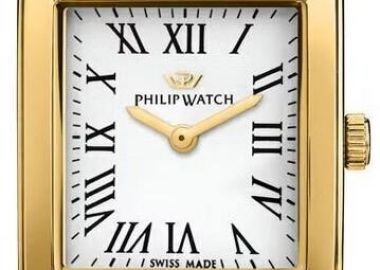 PHILIP WATCH Museum Swiss Made - R8253820502, Gold case with Stainless Steel Bracelet - Philip Watch - 