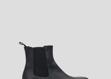 PHILIPPE LANG Ανδρικό Μαύρο Leather Black Chelsea Boots - PHILIPPE LANG - 