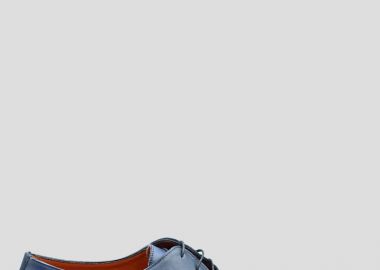 PHILIPPE LANG Ανδρικό Μπλε Almond Toe Loafers - PHILIPPE LANG - 