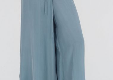 Philosophy Cupro Jupe Culotte TR44570 Μπλέ - Philosophy - 