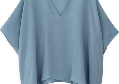 Philosophy Cupro Oversized Blouze BL12051 Μπλέ - Philosophy - 