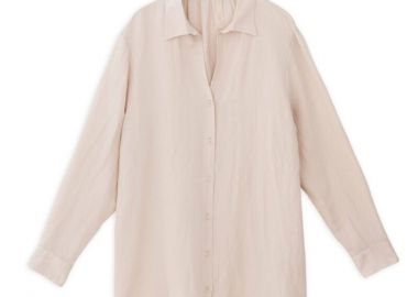 Philosophy Gauze Oversized Shirt SH77119 Μπέζ - Philosophy - 