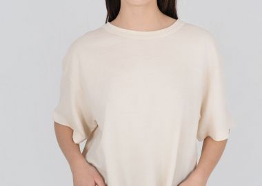 Philosophy Light Futter Cropped Top BL12036 Κρέμ - Philosophy - 