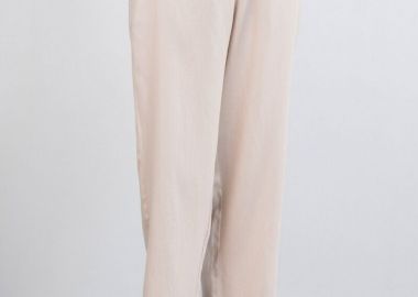 Philosophy Lyocell Linen Regular Pants TR4530 Μπέζ - Philosophy - 